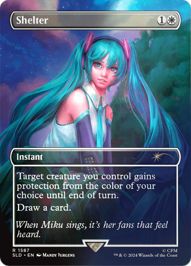 Shelter (Rainbow Foil) [Secret Lair Drop Series] MTG Single Magic: The Gathering  | Multizone: Comics And Games