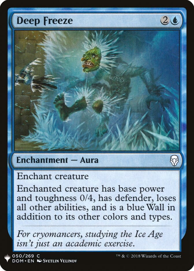 Deep Freeze [Mystery Booster] MTG Single Magic: The Gathering  | Multizone: Comics And Games