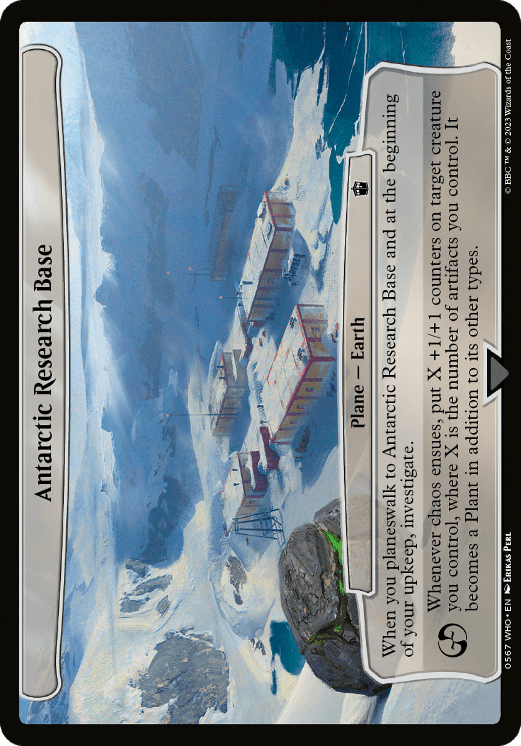 Antarctic Research Base [Doctor Who] MTG Single Magic: The Gathering  | Multizone: Comics And Games