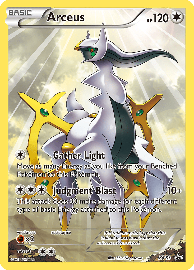 Arceus (XY83) [XY: Black Star Promos] Pokemon Single Pokémon  | Multizone: Comics And Games