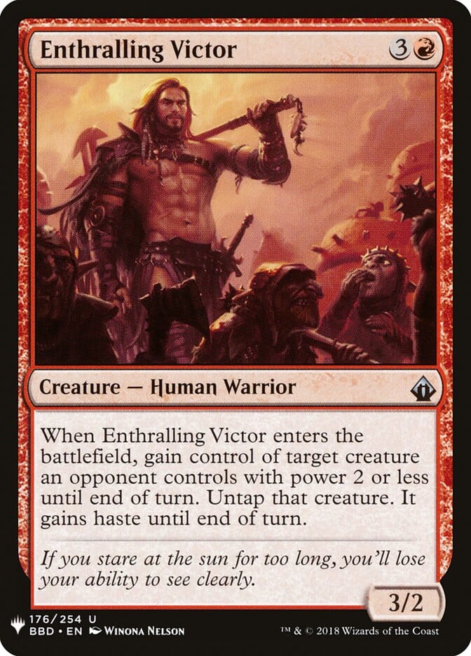 Enthralling Victor [Mystery Booster] MTG Single Magic: The Gathering  | Multizone: Comics And Games
