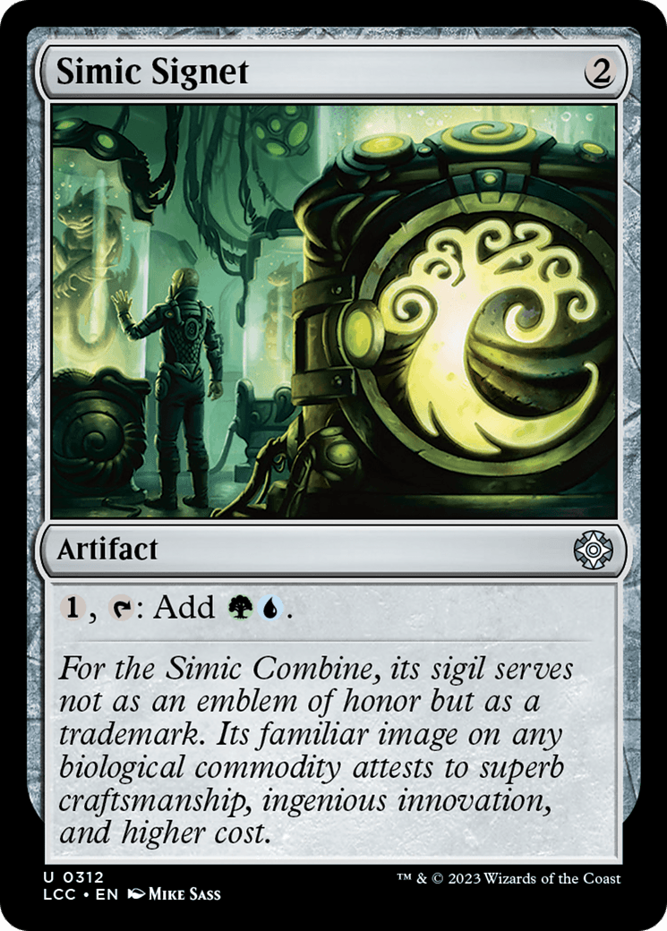 Simic Signet [The Lost Caverns of Ixalan Commander] MTG Single Magic: The Gathering  | Multizone: Comics And Games