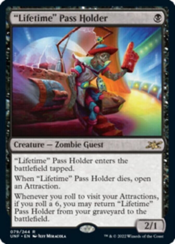 "Lifetime" Pass Holder [Unfinity] MTG Single Magic: The Gathering  | Multizone: Comics And Games