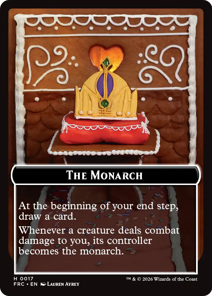 Citizen // The Monarch Double-Sided Token [Reality Fracture Commander Tokens] | Multizone: Comics And Games