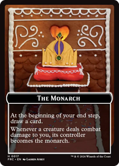 Citizen // The Monarch Double-Sided Token [Reality Fracture Commander Tokens] | Multizone: Comics And Games