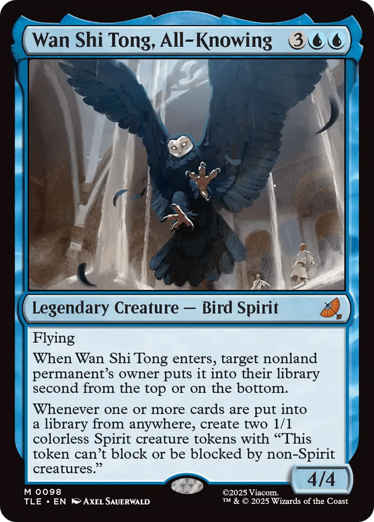 Wan Shi Tong, All-Knowing [Avatar: The Last Airbender: Eternal-Legal] MTG Single Magic: The Gathering  | Multizone: Comics And Games