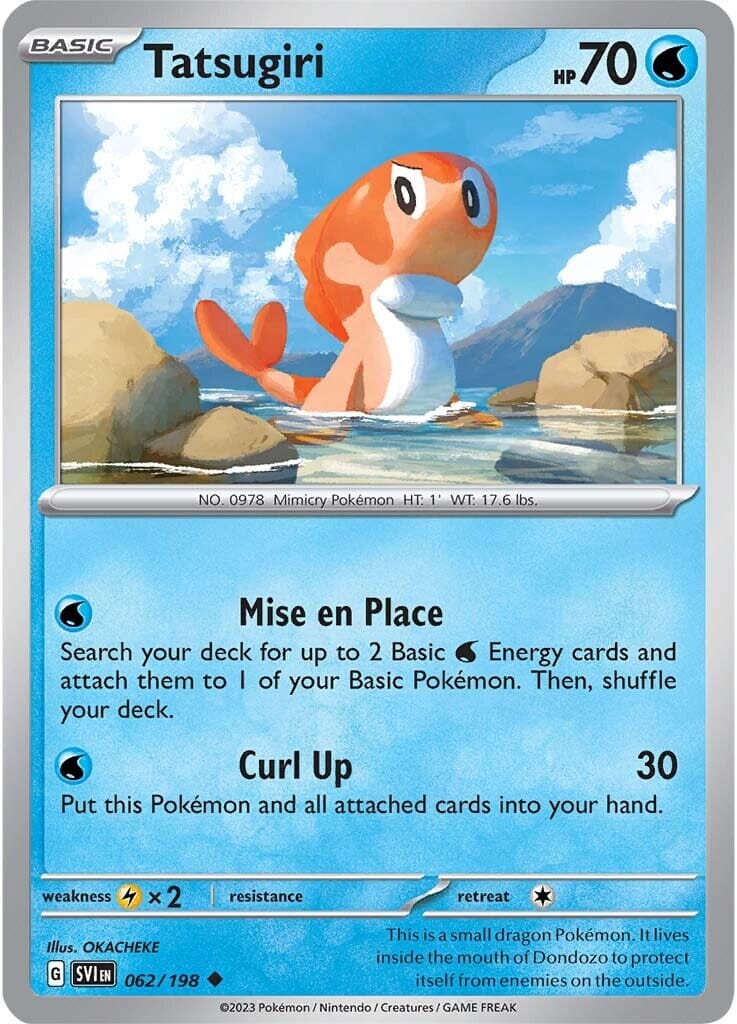Tatsugiri (062/198) [Scarlet & Violet: Base Set] Pokemon Single Pokémon  | Multizone: Comics And Games
