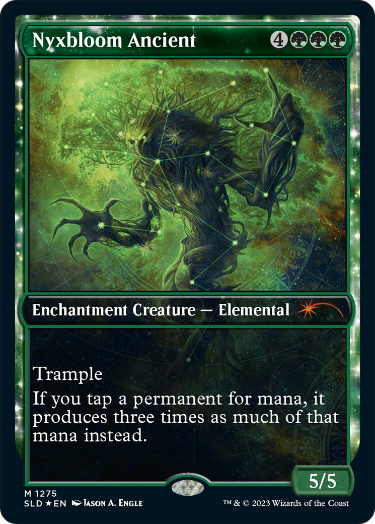 Nyxbloom Ancient (Halo Foil) [Secret Lair Drop Series] MTG Single Magic: The Gathering  | Multizone: Comics And Games