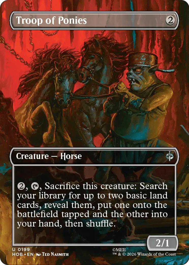 Troop of Ponies (Borderless) [The Hobbit] | Multizone: Comics And Games