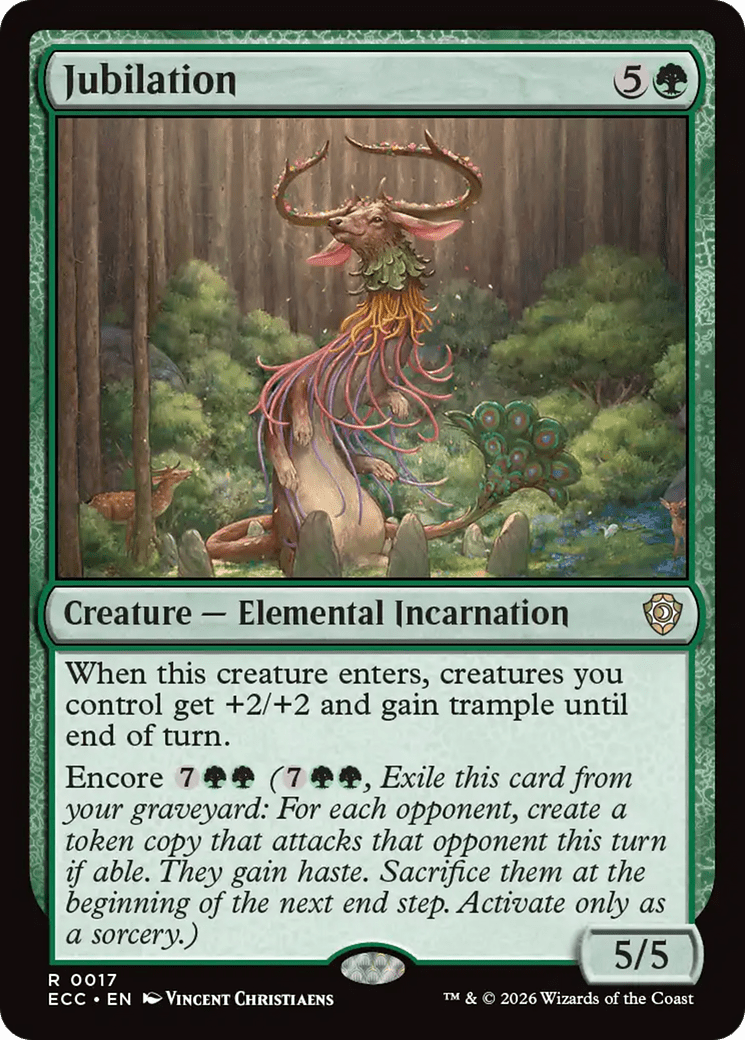 Jubilation [Lorwyn Eclipsed Commander] MTG Single Magic: The Gathering  | Multizone: Comics And Games