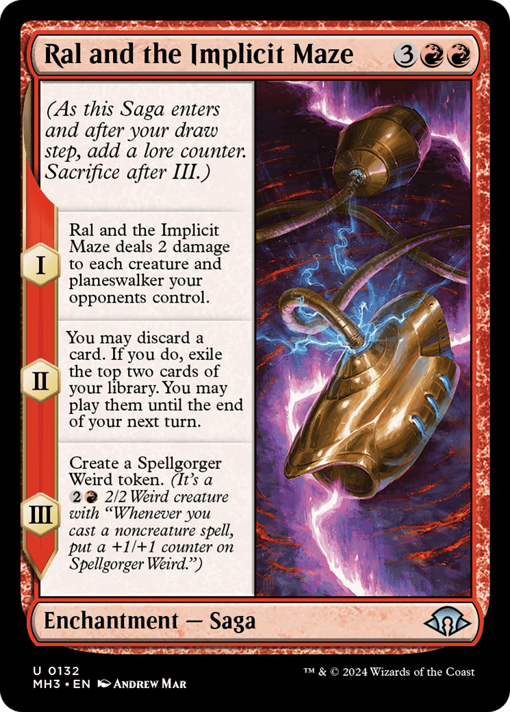 Ral and the Implicit Maze [Modern Horizons 3] MTG Single Magic: The Gathering  | Multizone: Comics And Games