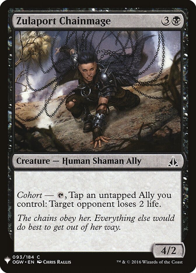 Zulaport Chainmage [Mystery Booster] MTG Single Magic: The Gathering  | Multizone: Comics And Games