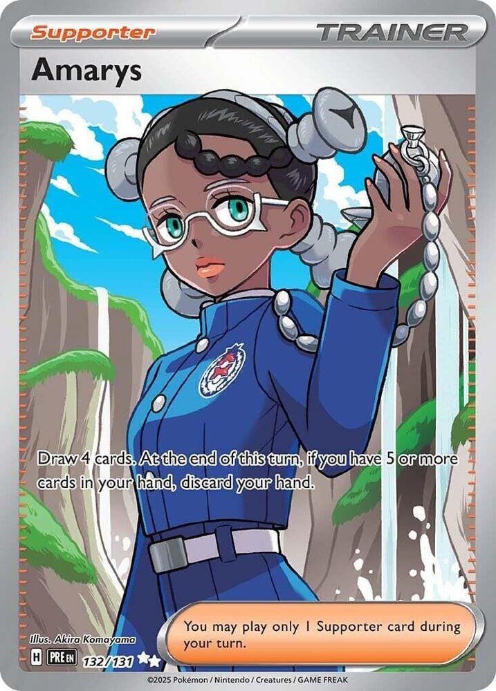 Amarys (132/131) [Scarlet & Violet: Prismatic Evolutions] Pokemon Single Pokémon  | Multizone: Comics And Games
