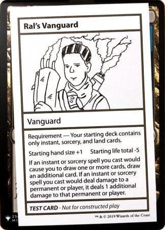 Ral's Vanguard (2021 Edition) [Mystery Booster Playtest Cards] MTG Single Magic: The Gathering  | Multizone: Comics And Games
