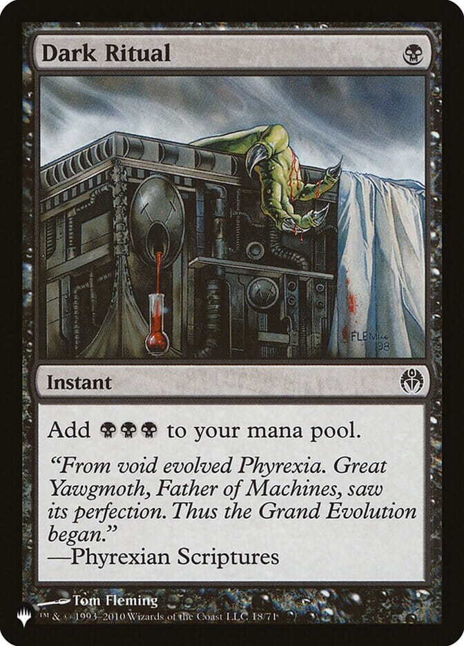 Dark Ritual [The List] MTG Single Magic: The Gathering  | Multizone: Comics And Games