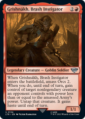 Grishnakh, Brash Instigator [The Lord of the Rings: Tales of Middle-Earth] MTG Single Magic: The Gathering  | Multizone: Comics And Games