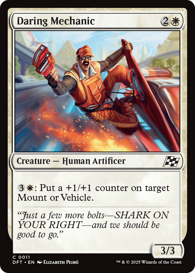 Daring Mechanic [Aetherdrift] MTG Single Magic: The Gathering  | Multizone: Comics And Games