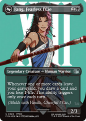 Fang, Fearless l'Cie (Borderless) (Surge Foil) [FINAL FANTASY] MTG Single Magic: The Gathering  | Multizone: Comics And Games