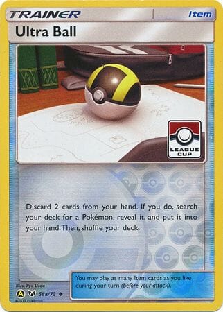Ultra Ball (68a/73) (League Promo) [Sun & Moon: Shining Legends] Pokemon Single Pokémon  | Multizone: Comics And Games