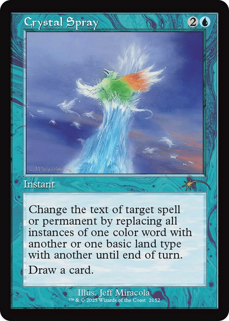 Crystal Spray (Retro Frame) [Secret Lair Drop Series] MTG Single Magic: The Gathering  | Multizone: Comics And Games
