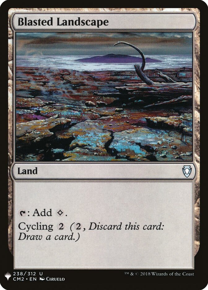 Blasted Landscape [Mystery Booster] MTG Single Magic: The Gathering  | Multizone: Comics And Games
