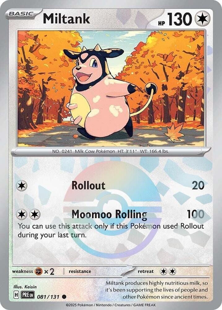 Miltank (081/131) (Poke Ball Pattern) [Scarlet & Violet: Prismatic Evolutions] Pokemon Single Pokémon  | Multizone: Comics And Games