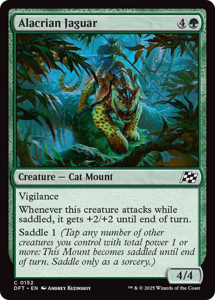 Alacrian Jaguar [Aetherdrift] MTG Single Magic: The Gathering  | Multizone: Comics And Games
