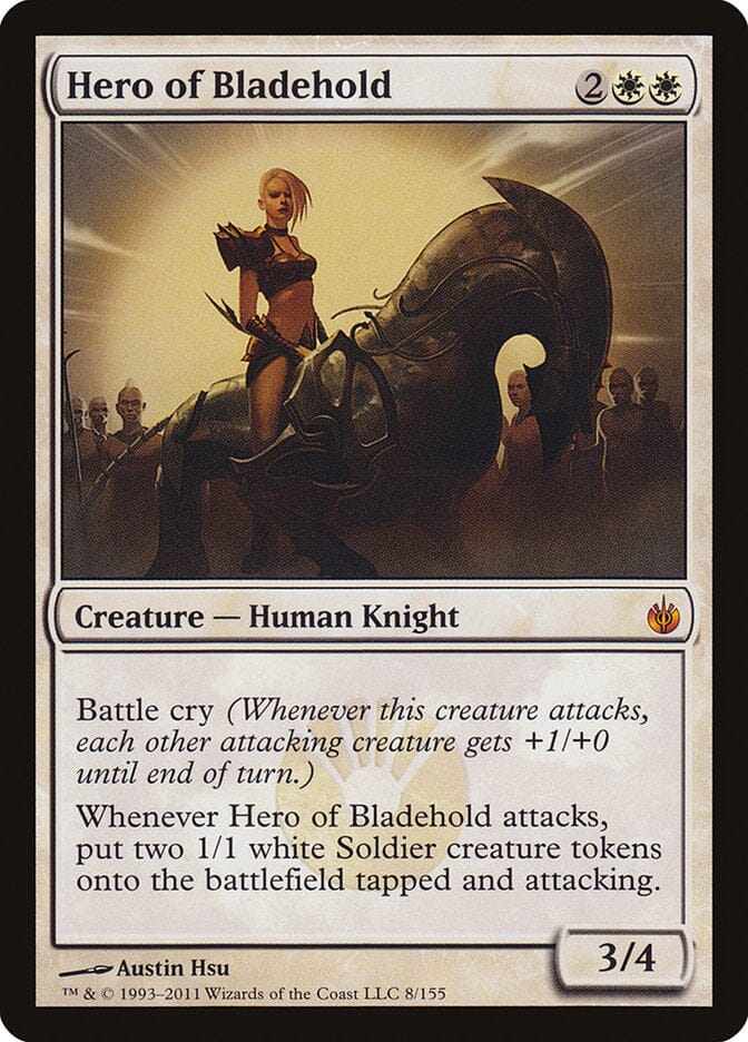 Hero of Bladehold (Oversized) [Oversize Cards] MTG Single Magic: The Gathering  | Multizone: Comics And Games