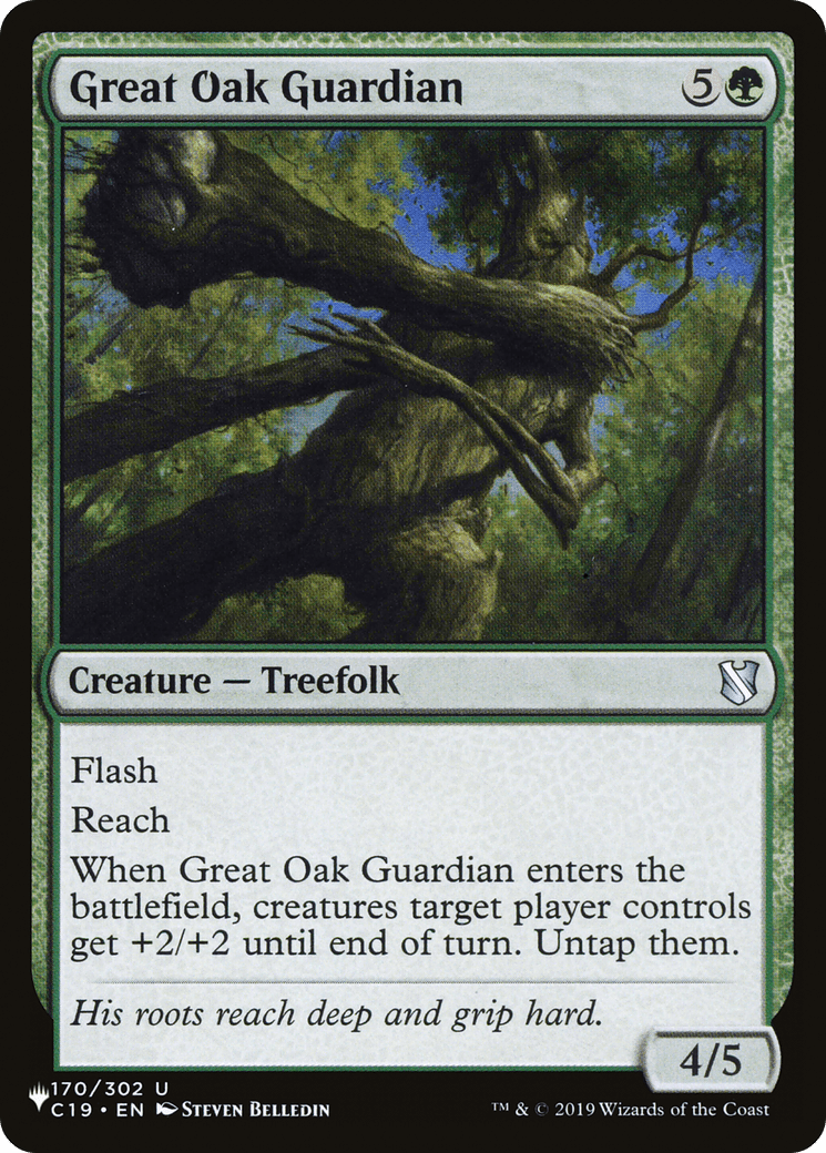 Great Oak Guardian [The List] MTG Single Magic: The Gathering  | Multizone: Comics And Games