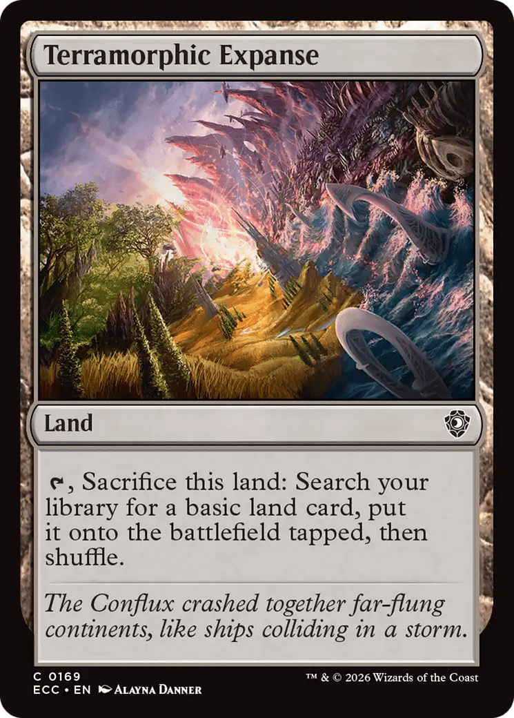Terramorphic Expanse [Lorwyn Eclipsed Commander] MTG Single Magic: The Gathering  | Multizone: Comics And Games