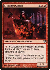 Skirsdag Cultist [Duel Decks: Sorin vs. Tibalt] MTG Single Magic: The Gathering  | Multizone: Comics And Games