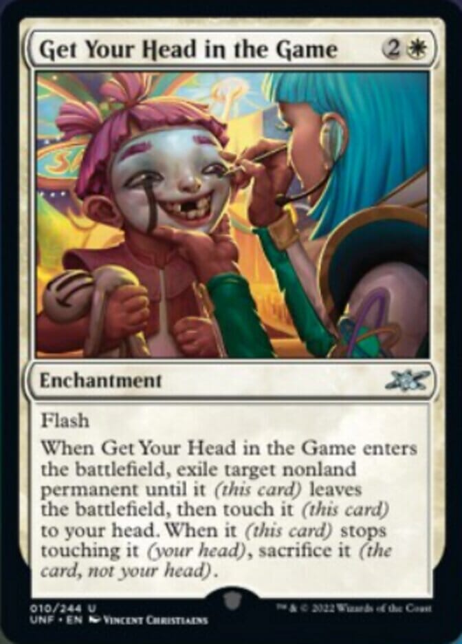 Get Your Head in the Game [Unfinity] MTG Single Magic: The Gathering  | Multizone: Comics And Games