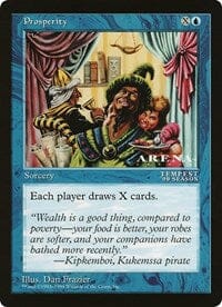 Prosperity (Oversized) [Oversize Cards] MTG Single Magic: The Gathering  | Multizone: Comics And Games