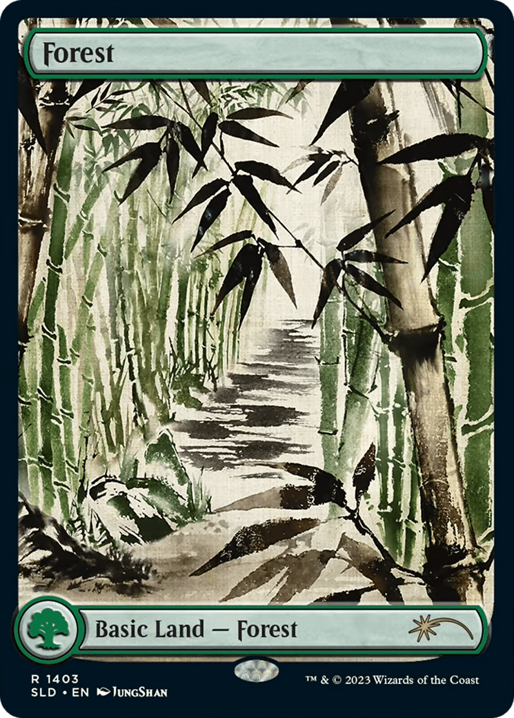 Forest (1403) [Secret Lair Drop Series] MTG Single Magic: The Gathering  | Multizone: Comics And Games