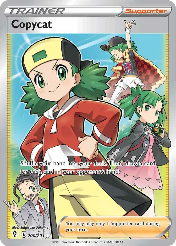 Copycat (200/203) [Sword & Shield: Evolving Skies] Pokemon Single Pokémon  | Multizone: Comics And Games