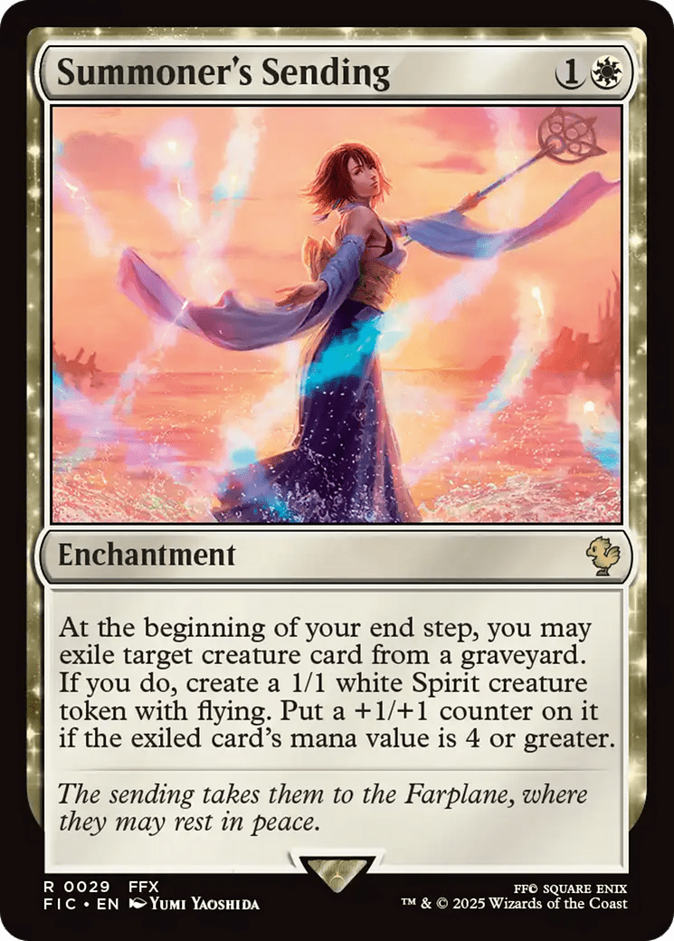 Summoner's Sending [FINAL FANTASY Commander] MTG Single Magic: The Gathering  | Multizone: Comics And Games