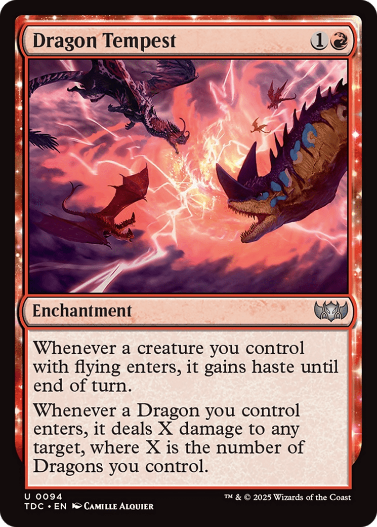 Dragon Tempest [Tarkir: Dragonstorm Commander] MTG Single Magic: The Gathering  | Multizone: Comics And Games