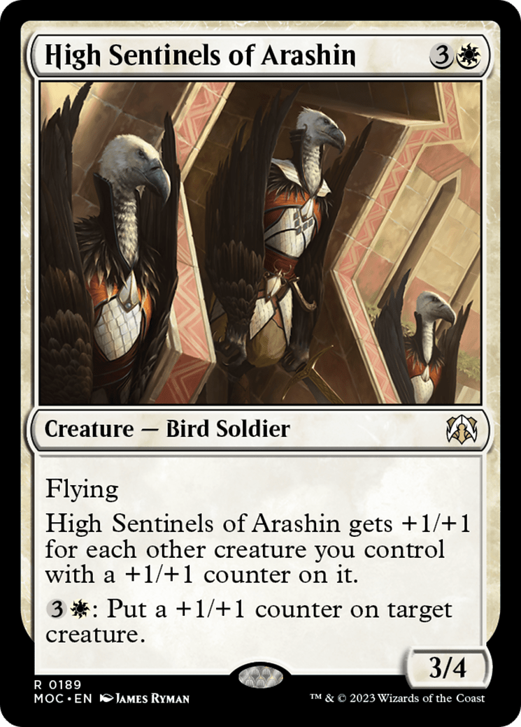 High Sentinels of Arashin [March of the Machine Commander] MTG Single Magic: The Gathering  | Multizone: Comics And Games