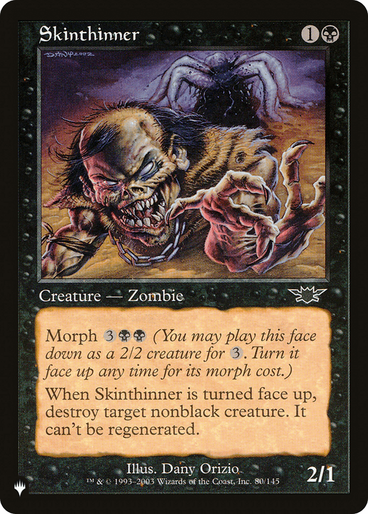 Skinthinner [The List] MTG Single Magic: The Gathering  | Multizone: Comics And Games
