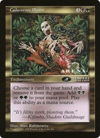 Cadaverous Bloom (Oversized) [Oversize Cards] MTG Single Magic: The Gathering  | Multizone: Comics And Games