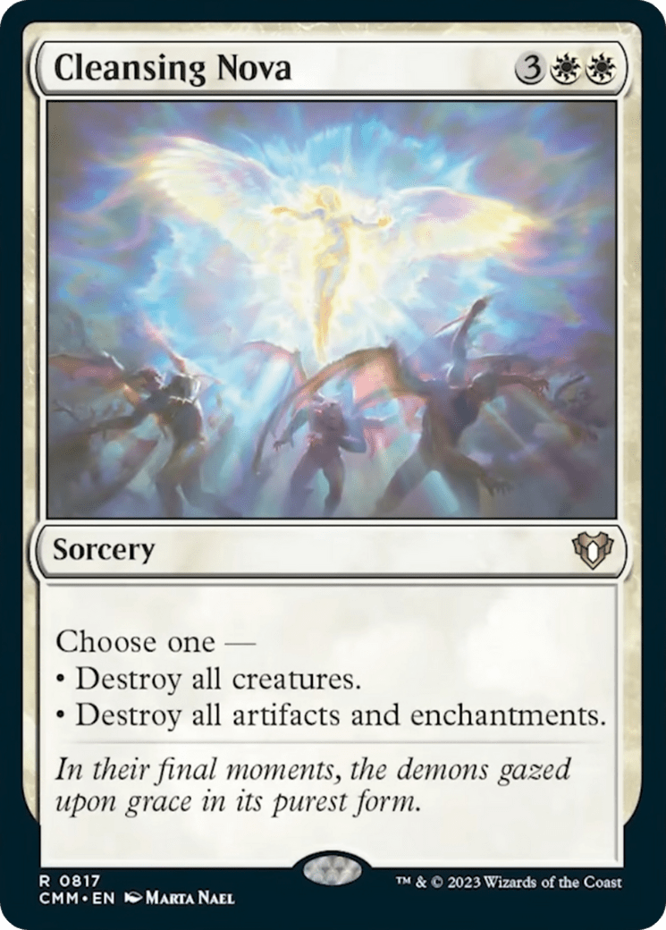 Cleansing Nova [Commander Masters] MTG Single Magic: The Gathering  | Multizone: Comics And Games