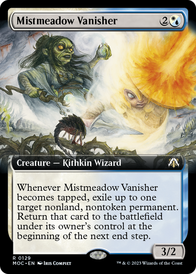 Mistmeadow Vanisher (Extended Art) [March of the Machine Commander] | Multizone: Comics And Games