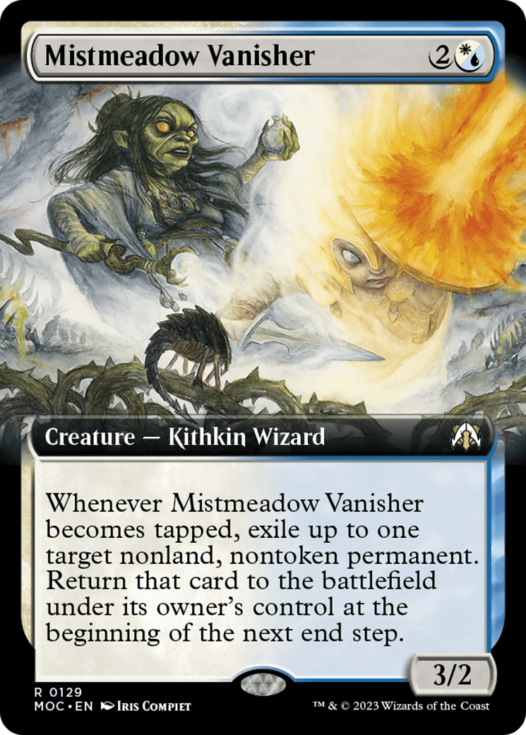 Mistmeadow Vanisher (Extended Art) [March of the Machine Commander] MTG Single Magic: The Gathering  | Multizone: Comics And Games