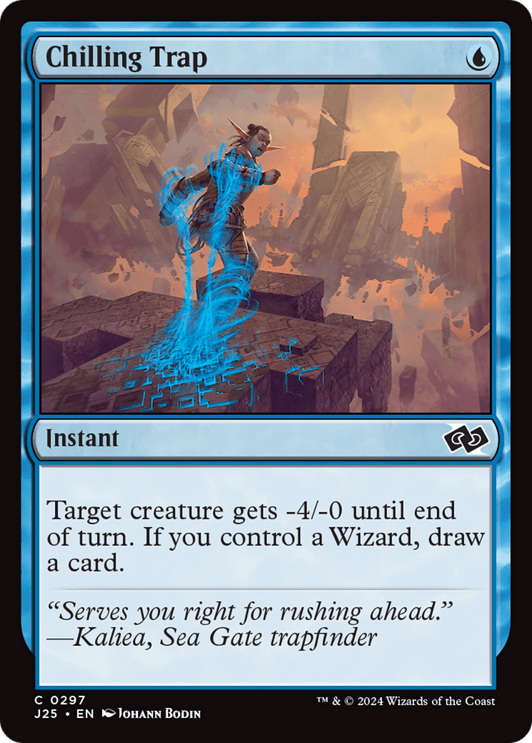 Chilling Trap [Foundations Jumpstart] MTG Single Magic: The Gathering  | Multizone: Comics And Games