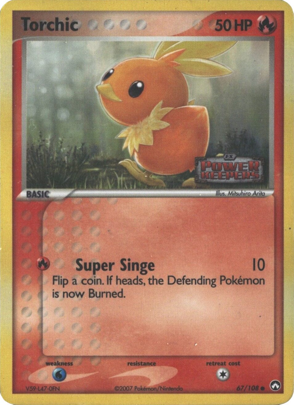 Torchic (67/108) (Stamped) [EX: Power Keepers] Pokemon Single Pokémon  | Multizone: Comics And Games