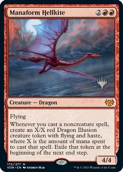 Manaform Hellkite (Promo Pack) [Innistrad: Crimson Vow Promos] MTG Single Magic: The Gathering  | Multizone: Comics And Games