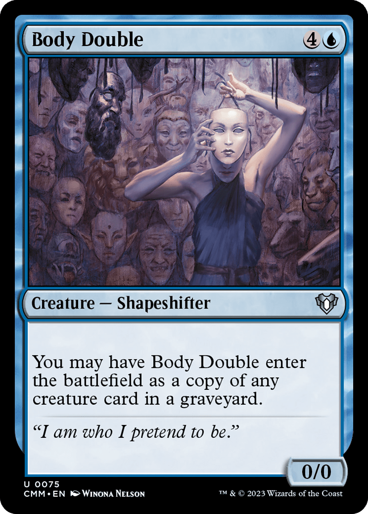 Body Double [Commander Masters] MTG Single Magic: The Gathering  | Multizone: Comics And Games