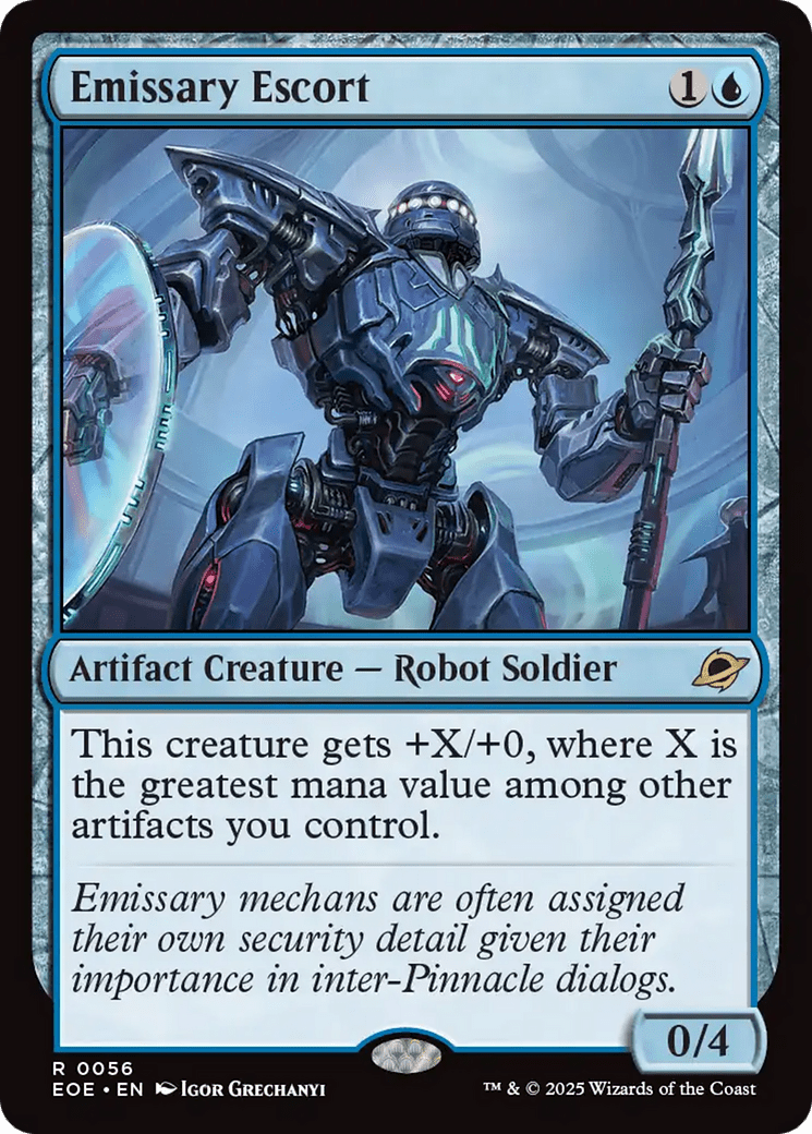 Emissary Escort [Edge of Eternities] MTG Single Magic: The Gathering  | Multizone: Comics And Games
