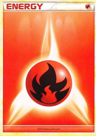 Fire Energy (2010 Unnumbered HGSS Style) [League & Championship Cards] Pokemon Single Pokémon  | Multizone: Comics And Games