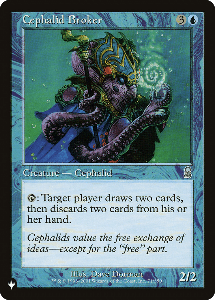 Cephalid Broker [The List] MTG Single Magic: The Gathering  | Multizone: Comics And Games